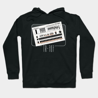 /// Retro Drum Machine Lover Design Hoodie